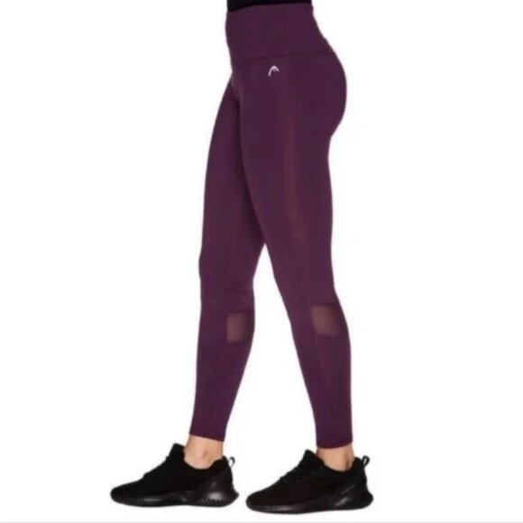 Dark Aubergine Yoga Pants - Picture 5 of 16